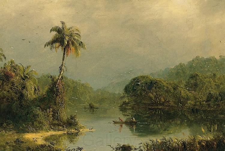 Frederic Edwin Church Tropical Landscape Spain oil painting art